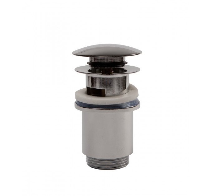 Донный клапан ARROWHEAD, 1-1/4", 80мм с переливом, Хромированный