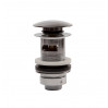 Донный клапан ARROWHEAD, 1-1/4", 80мм, с переливом, Хромированный с переходником на 7/8