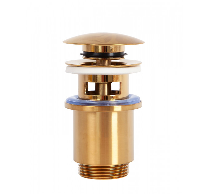 Донный клапан ARROWHEAD, 1-1/4", 80мм с переливом, Бронзовый