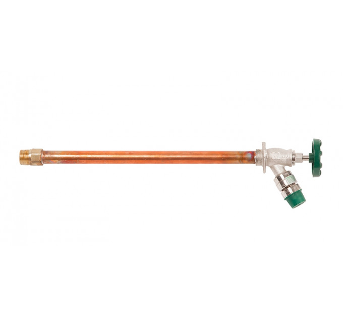 Незамерзающий уличный кран ARROWHEAD 485 Vacuumbreaker 3в1 обратный клапан + антисифон + самодренаж, длина 550мм, c подключением 1/2 х 3/4 В/Н