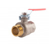 Кран шаровый никелированный ARROWHEAD рычаг 3/4 В/Н PN40