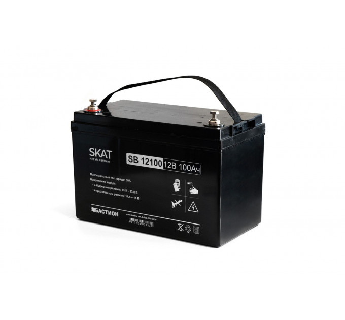 Аккумулятор свинцово-кислотный  SKAT SB 12100