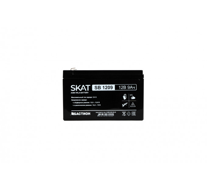 Аккумулятор свинцово-кислотный SKAT SB 1209