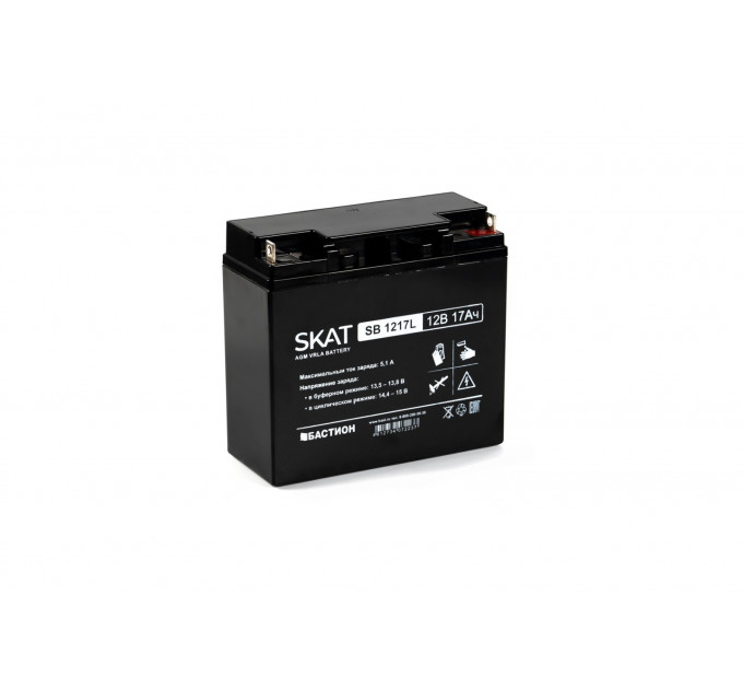 Аккумулятор свинцово-кислотный  SKAT SB 1217L