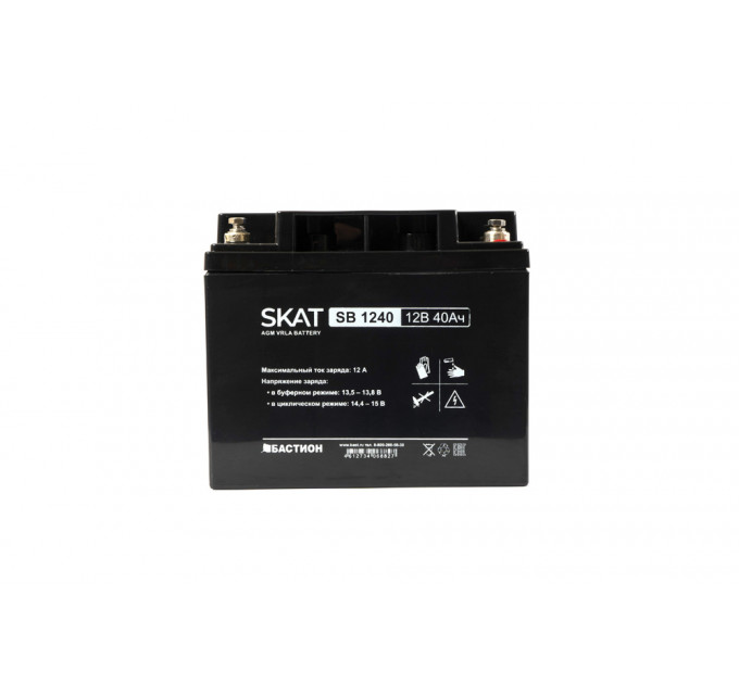 Аккумулятор свинцово-кислотный  SKAT SB 1240