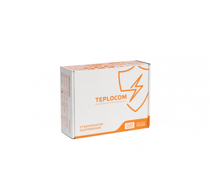 Стабилизатор напряжения
TEPLOCOM ST-222/500-И Space Technology