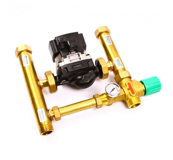Насосно-смесительная группа UNI-FITT MULTIMIX 1" с энергоэффективным насосом GRUNDFOS UPM3 AUTO 25-70 130