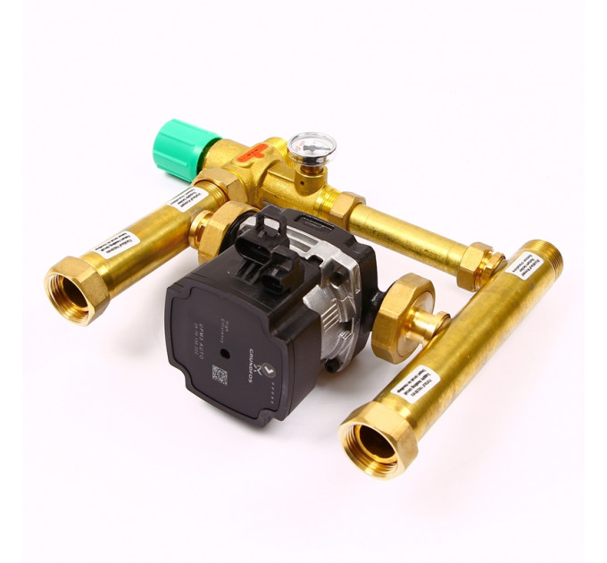 Насосно-смесительная группа UNI-FITT MULTIMIX 1" с энергоэффективным насосом GRUNDFOS UPM3 AUTO 25-70 130