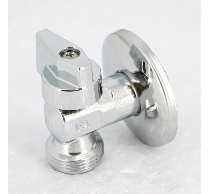 Кран шаровой НН UNI-FITT 1/2" х 3/4" для подкл. стиральных / посудомоечных машин хром
