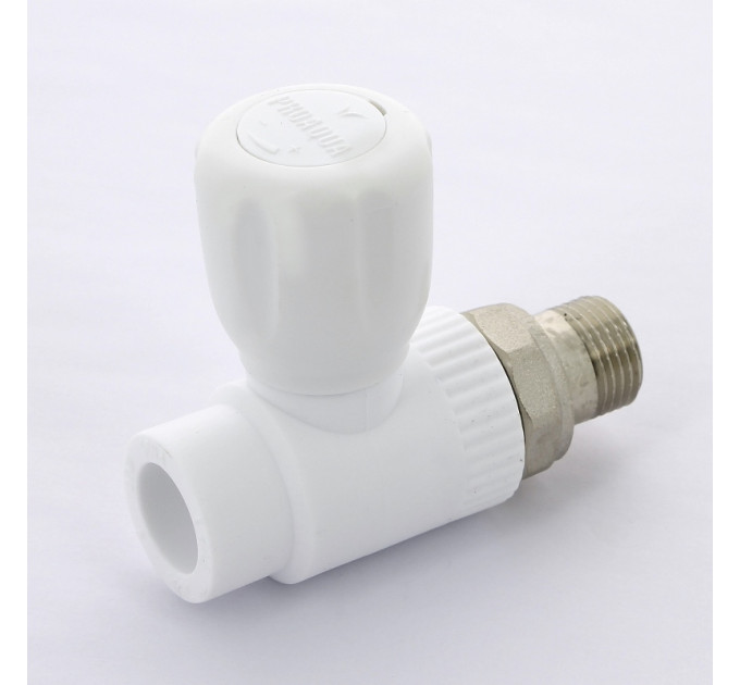 Кран сварка-Н ProAqua 20х1/2" с разъемным соединением для радиаторов