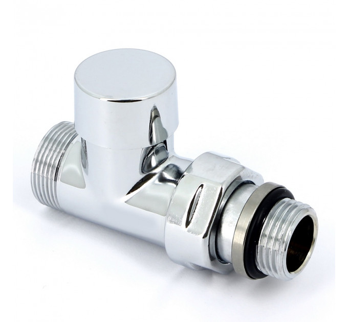 Вентиль обратный Carlo Poletti Compact НН 1/2" х М24 х 19 хромированный