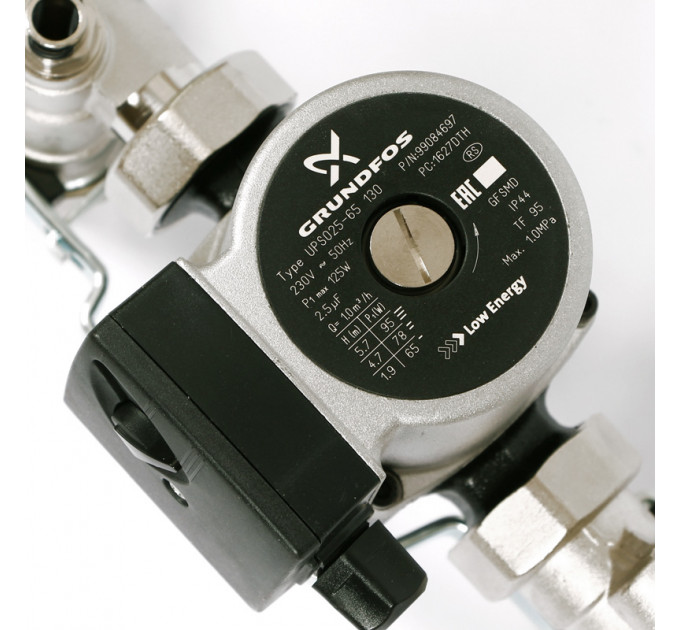 Насосно-смесительная группа UNI-FITT SOLOMIX 1" с насосом GRUNDFOS
