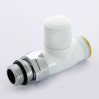 Вентиль обратный Carlo Poletti New-Smart НН 1/2" х М24 х 19 цвет белый