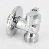 Кран шаровой НН UNI-FITT 1/2" х 3/4" для подкл. стиральных / посудомоечных машин хром