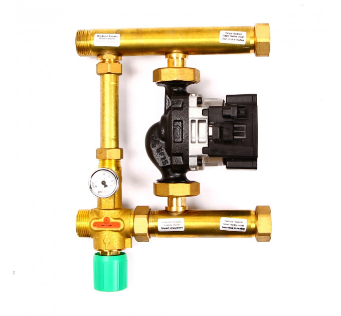 Насосно-смесительная группа UNI-FITT MULTIMIX 1" с энергоэффективным насосом GRUNDFOS UPM3 AUTO 25-70 130