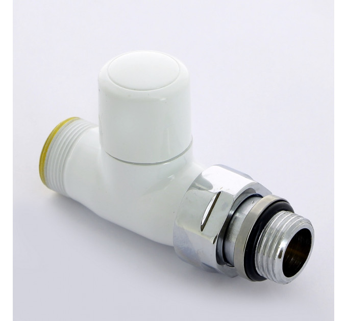 Вентиль обратный Carlo Poletti New-Smart НН 1/2" х М24 х 19 цвет белый