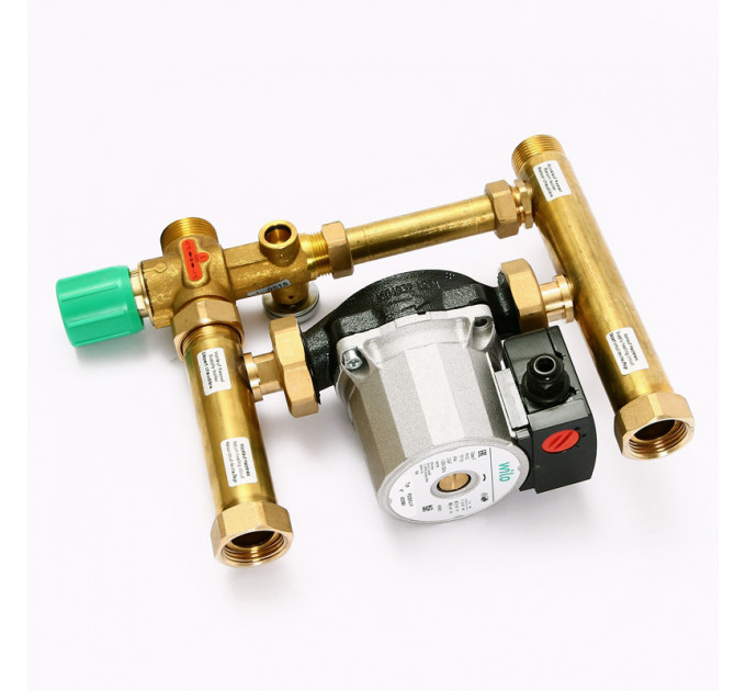 Насосно-смесительная группа UNI-FITT MULTIMIX 1" c насосом Wilo RS 25/6-130