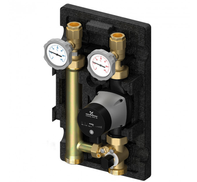 Насосная группа UNI-FITT DN25, Grundfos UPM3 HYBRID 25-70 180