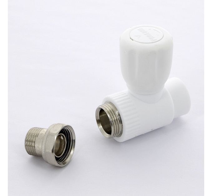 Кран сварка-Н ProAqua 20х1/2" с разъемным соединением для радиаторов