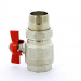 Кран шаровой НВ с разъемным соединением IDEAL бабочка ITAP 1"1/4