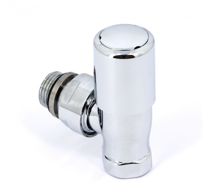 Вентиль ручной Carlo Poletti New-Smart угловой НВ 1/2" хромированный