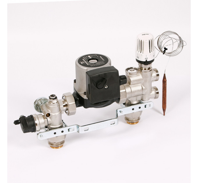 Насосно-смесительная группа UNI-FITT SOLOMIX 1" с насосом GRUNDFOS