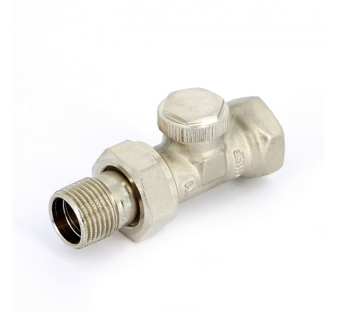 Вентиль обратный никелированный НВ UNI-FITT 1/2" с разъемным соединением THERMO
