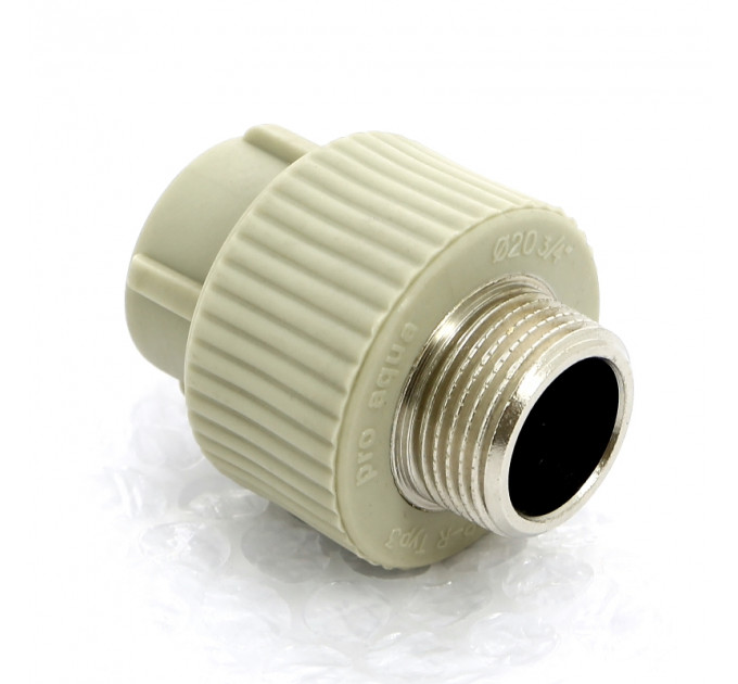Муфта Н ProAqua 20х3/4" серая