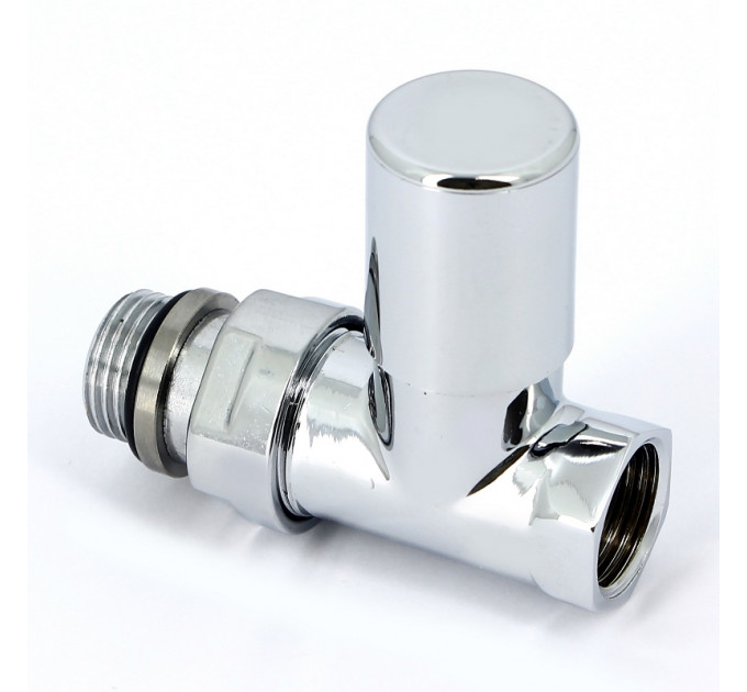 Вентиль ручной Carlo Poletti New-Smart НВ 1/2" хромированный