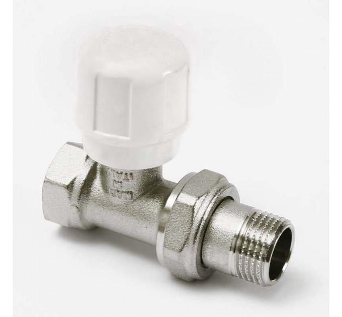 Вентиль ручной никелированный ВН UNI-FITT 1/2"