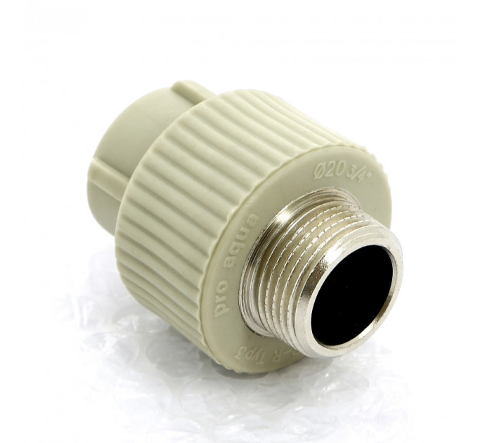 Муфта Н ProAqua 20х3/4" серая