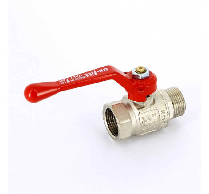 Кран шаровой НВ полнопроходной рычаг Uni-Fitt 3/4"