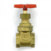 Задвижка клиновидная ВВ латунная PN10 UNI-FITT 1/2"