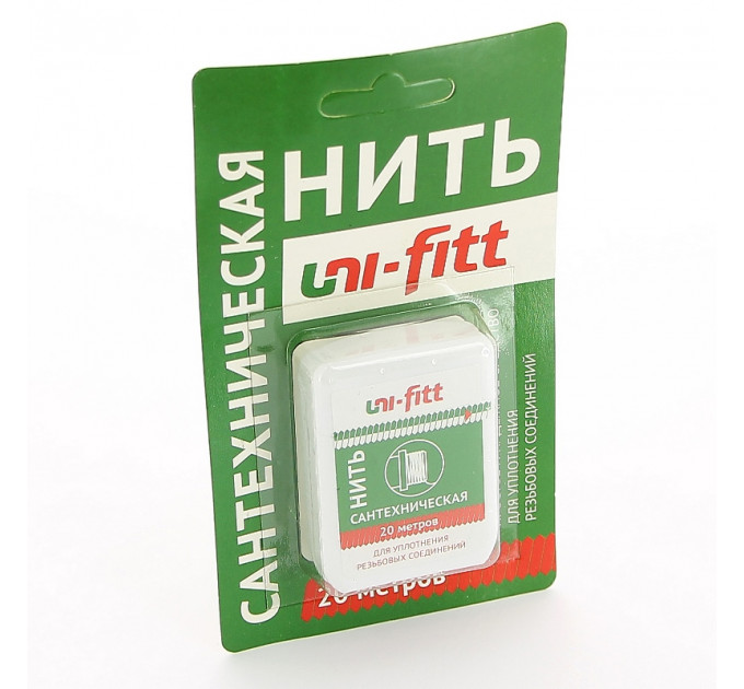 Нить уплотнительная Uni-Fitt для герметизации резьбовых соединений 20 м
