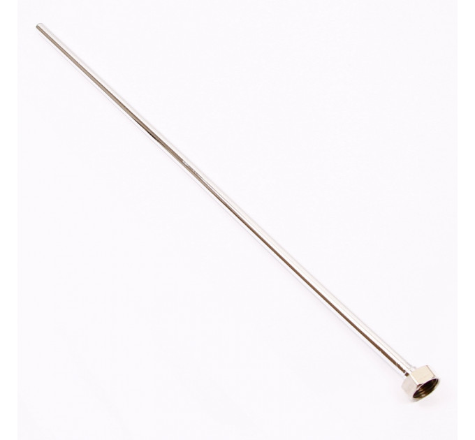 Трубка хромированная UNI-FITT 10х1 с накидной гайкой 1/2" 50 см