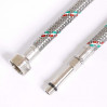 Гибкая подводка для смесителя UNI-FITT МL10х1 - 1/2" 50 см оплетка из нержавеющей стали