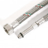 Гибкая подводка для смесителя UNI-FITT МL10х1 - 1/2" 30 см оплетка из нержавеющей стали