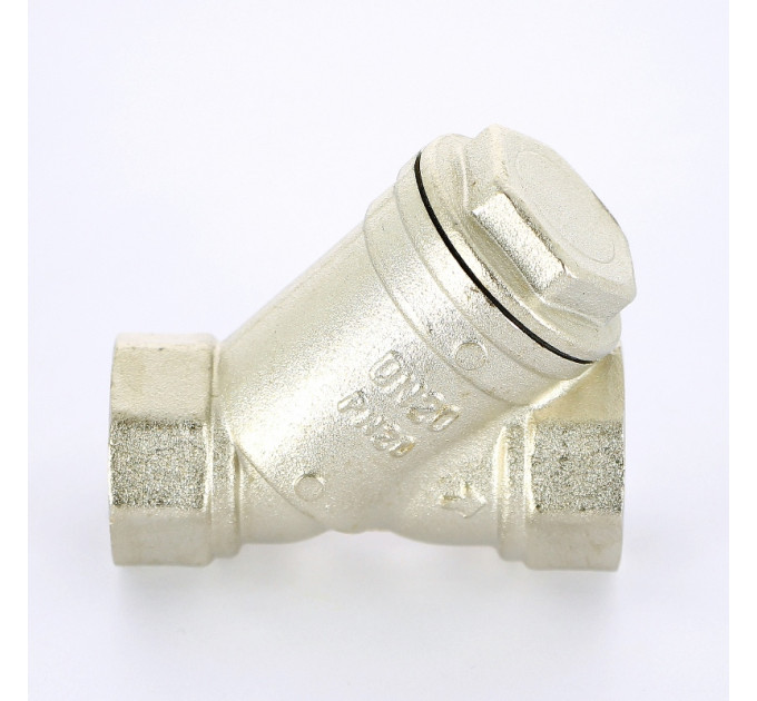 Фильтр косой UNI-FITT ВВ 3/4" 400мкм никелированный