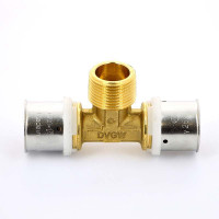 Тройник пресс-Н UNI-FITT 26х3/4"х26