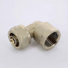 Угол обжим-В никелированный UNI-FITT 16х1/2"