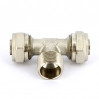 Тройник обжим-Н никелированный UNI-FITT 20х3/4"х20