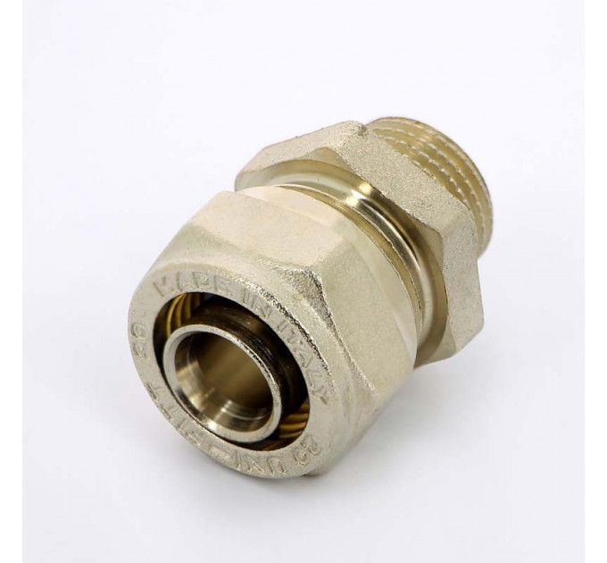 Муфта обжим-Н никелированная UNI-FITT 20х1/2"