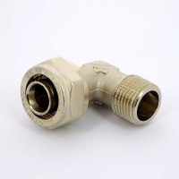 Угол обжим-Н никелированный UNI-FITT 20х1/2"