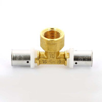 Тройник пресс-В UNI-FITT 16х1/2"х16