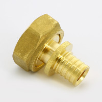 Муфта аксиальная-В Uni-Fitt 16 x 3/4"ЕК с накидной гайкой