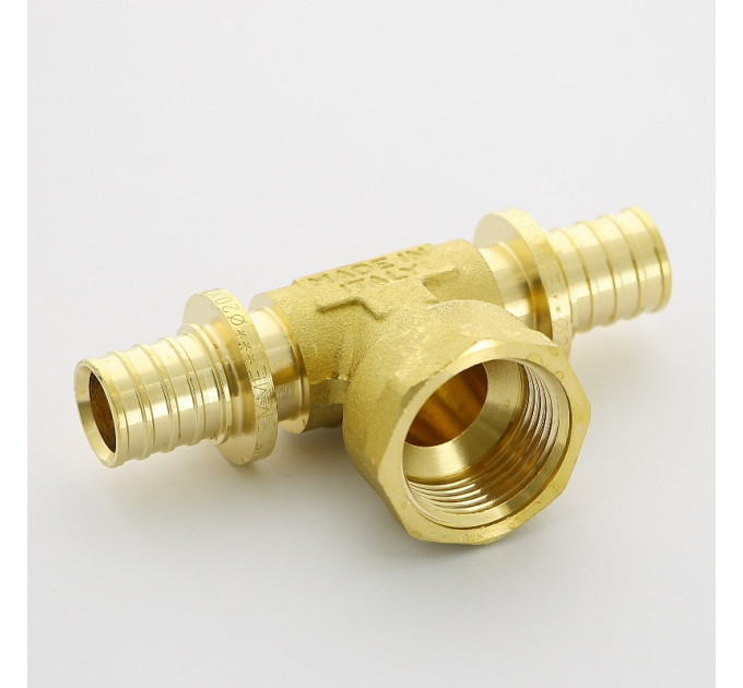 Тройник Uni-Fitt аксиальный -В 20 х 3/4" х 20