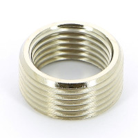 Футорка НВ UNI-FITT сплошная 3/4" х 1/2", никелированная