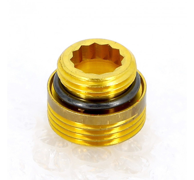 Ниппель Н UNI-FITT 1/2"х3/4"EK с прокладкой O-RING к узлам для радиаторов