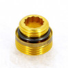 Ниппель Н UNI-FITT 1/2"х3/4"EK с прокладкой O-RING к узлам для радиаторов