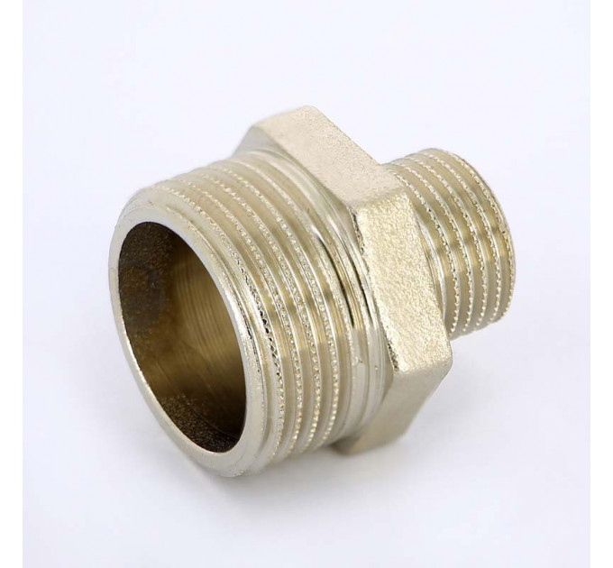 Ниппель Н никелированный UNI-FITT 1"1/2x1"